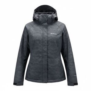 Columbia Interchange Thermal Coil Hooded Jacket Women’s M Waterproof WL1010